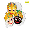 Sakhyam Character Face Masks, Jagannath Lila Set