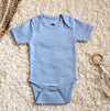 Organic Cotton Onesie - Blue - Premium Quality, GOTS certified