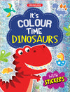 Dinosaurs- It's Colour time with Stickers