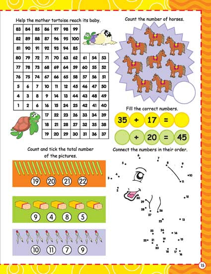 365 Maths Activity Book for Kids Age 6+ with Interesting 