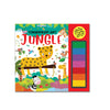 Fingerprint Art Activity Book for Children – Jungle