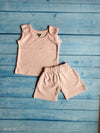 Pure cotton Co-ord Set (Shoulder Snap button)