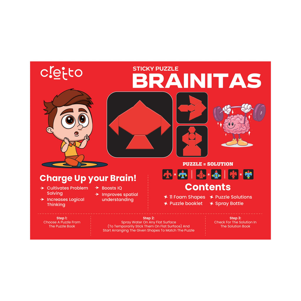 Brainitas - Brain Booster Puzzle with 100 Puzzles